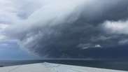 Imagens mostram tempestade se aproximando de Sydney