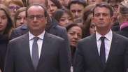 França faz minuto de silêncio por vítimas de ataques