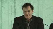 "Não faço filmes para os EUA", afirma Tarantino em visita a SP