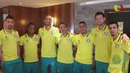 'Forza, Prass': time do Palmeiras grava vídeo para o goleiro