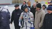 Nave Soyuz MS-02 é lançada rumo à Estação Internacional