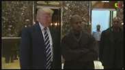 Kanye West se reúne com Donald Trump em Nova York
