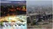 Imagens mostram antes e depois de Aleppo