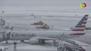 Tempestade de neve cancela voos em vários aeroportos dos EUA