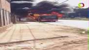 11 ônibus são queimados em 48h em Belo Horizonte e região