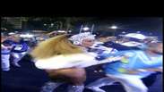 Carnaval: Sabrina Sato exibe bumbum durinho em maiô supercavado na Sapucaí. Foto