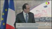 Disparo acidental em discurso de Hollande fere duas pessoas