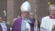 Papa participa de procissão na quarta-feira de cinzas 