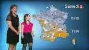 Francesa com síndrome de Down realiza sonho de apresentar previsão de tempo na TV