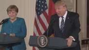 Trump e Merkel falam de Ucrânia e Afeganistão em telefonema