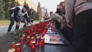 Milhares homenageiam vítimas de atentado em São Petersburgo