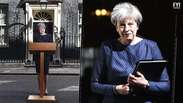 Primeira-ministra britânica convoca adiantamento de eleições