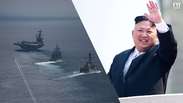 Coreia do Norte realiza exercício militar em resposta aos EUA e Coreia do Sul
