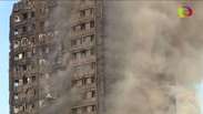 Incêndio em torre residencial de Londres deixa vários mortos e 50 feridos