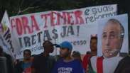 Manifestantes vão às ruas em São Paulo contra governo Temer