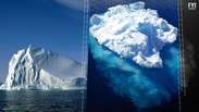 Maior iceberg se quebra na Antártida