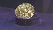Diamante polido gigante de 51 quilates vai a leilão na internet