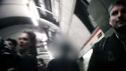 À paisana, polícia de Londres persegue assediador dentro do metrô