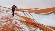 Neve atinge Saara, o deserto mais quente do mundo