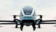 Primeiro drone de passageiros faz voo na China