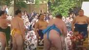 Em meio a escândalo no sumô, luta japonesa realiza festival