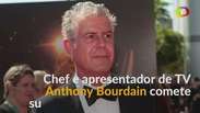 Anthony Bourdain comete suicídio aos 61 anos