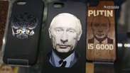 Em alta, presidente da Rússia vira capa de celular