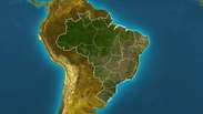 Previsão Brasil – Risco de temporais no Sul e MS