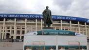 Histórico estádio Luzhniki reforça a segurança para a Copa