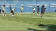 Osires Nadal acompanha o treino prático da Seleção Brasileira antes da estreia