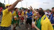 Torcida brasileira marca presença na final da Copa