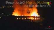 Rio: Incêndio de grandes proporções atingem o Museu Nacional