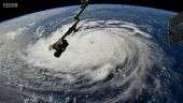 As assustadoras imagens do furacão Florence visto de cima
