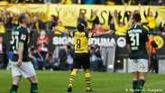 Nos acréscimos, Dortmund recupera a liderança isolada da Bundesliga