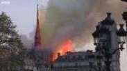Veja imagens do incêndio que atingiu a catedral de Notre-Dame