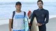 Surfe une moradores do Rio em área marcada pela desigualdade
