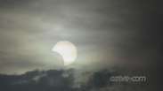 Veja imagens do eclipse registradas em Cascavel
