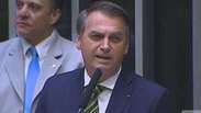 Bolsonaro volta à Câmara e diz: "Sou do baixo clero"; veja