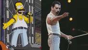 Homer vira Freddie Mercury em episódio de 'Os Simpsons'