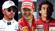 Os pilotos com mais poles na história da Fórmula 1