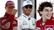 Relembre quem são os maiores campeões da Fórmula 1