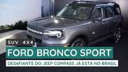 Ford Bronco Sport: conheça os detalhes do SUV 4x4