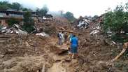 Chuva em Petrópolis deixa dezenas de mortos e destruição