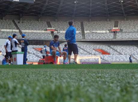 L. Silva aprova gramado diferente do Mineirão: vai favorecer