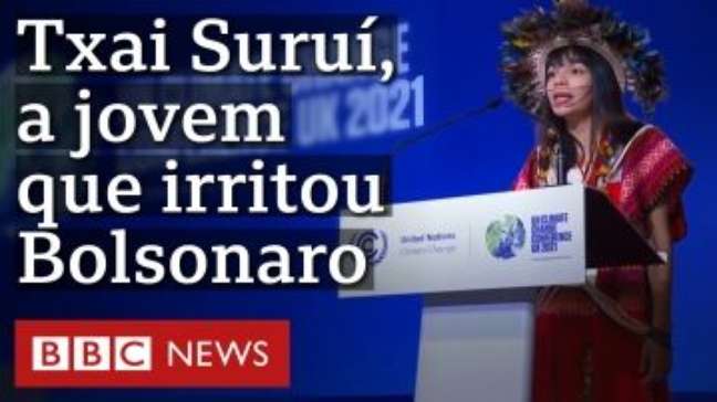 Quem é Txai Suruí, jovem que discursou na COP26 e foi criticada por Bolsonaro