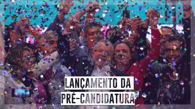 Lula faz acenos ao centro e pede união de democratas em lançamento de pré-candidatura