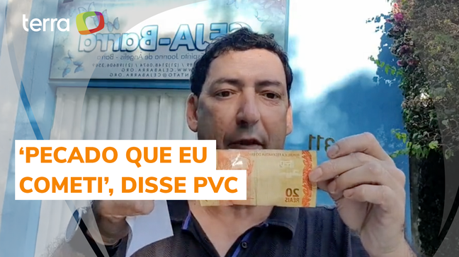 PVC faz doação e se desculpa após rasgar dinheiro ao vivo