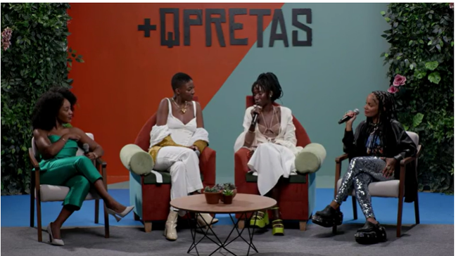 +QPretas: "Mulher negra não cresce achando que a vulnerabilidade é para ela", diz Luanda Vieira