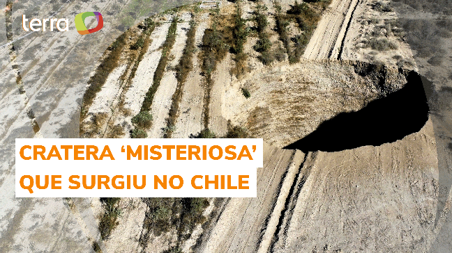 O que se sabe sobre a enorme cratera que surgiu no Chile