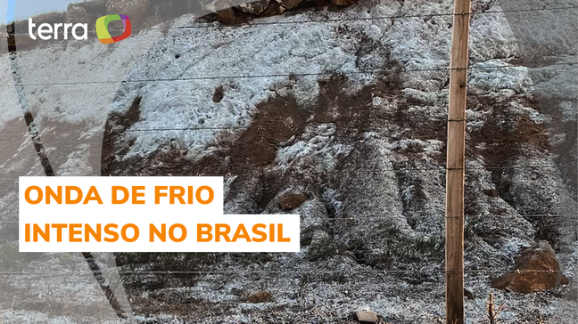 Temperatura fica abaixo de 0ºC em mais de 30 cidades no Brasil